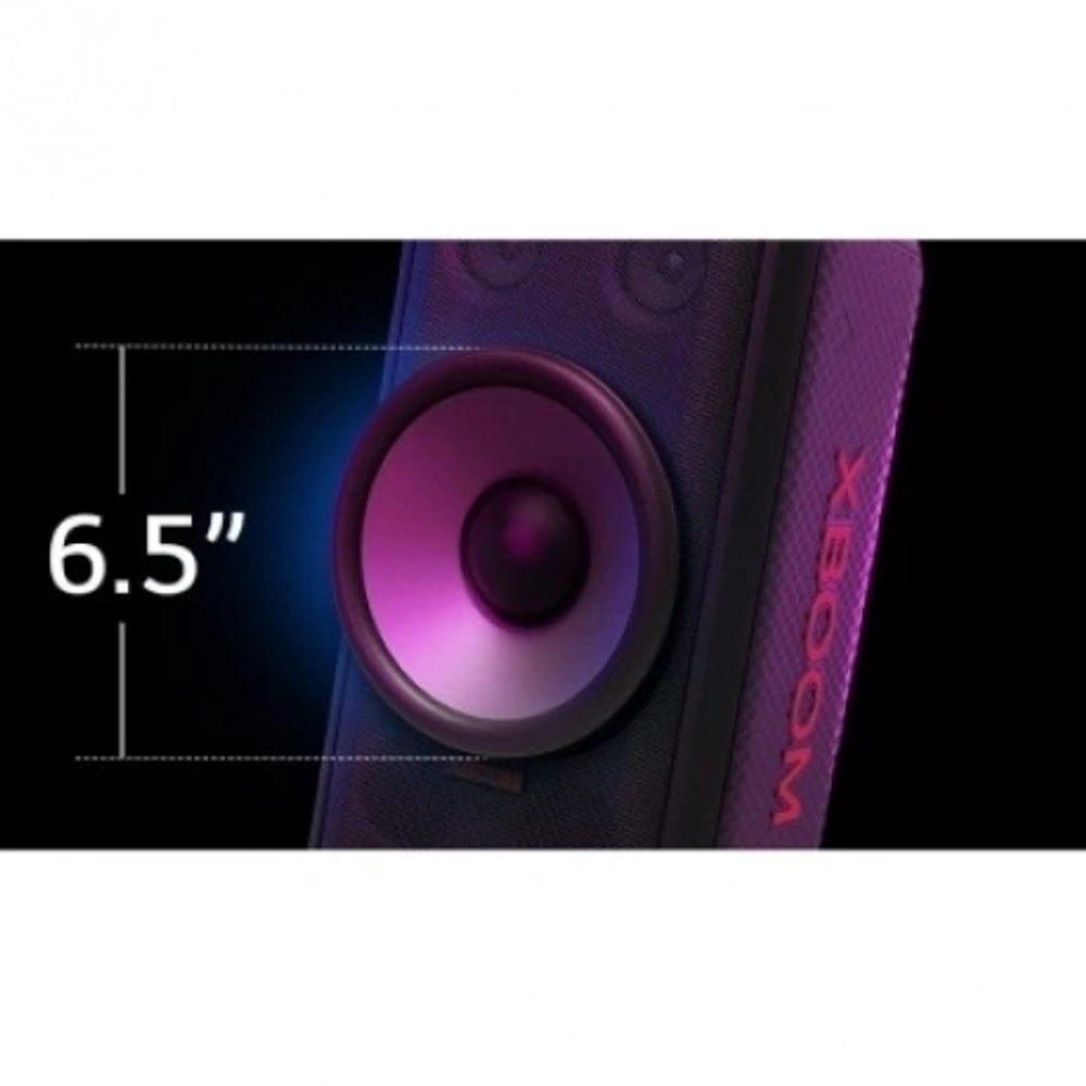 Минисистема LG XBOOM XL5S черный 200Вт USB BT