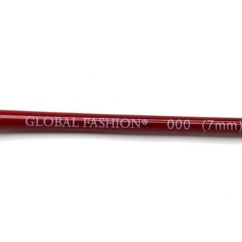 Кисточка для рисования 000 (7 мм), тонкая кисть Global Fashion