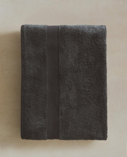 ZARA HOME ПОЛОТЕНЦЕ ИЗ ХЛОПКА ВЫСШЕГО КАЧЕСТВА, АНТРАЦИТОВЫЙ