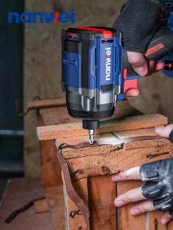 Аккумуляторный шуруповерт Nanwei NW-S8240-4, 240 Нм, 20 В, 4Ah*2