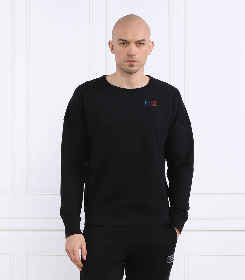 Худи EA7 - черный(3RPM18 PJLSZ)