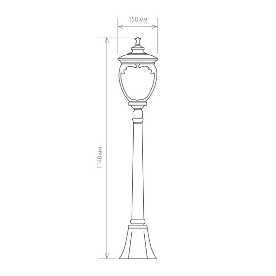 Уличный светильник Elektrostandard Andromeda F (GLYF-8024F) a027998