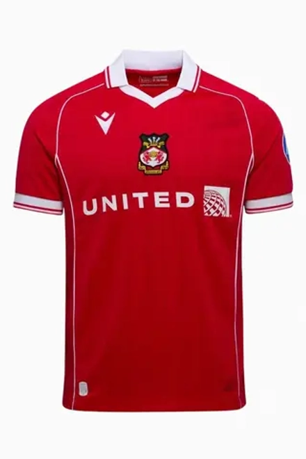 Футболка Macron Wrexham AFC 25/26 Home - красный