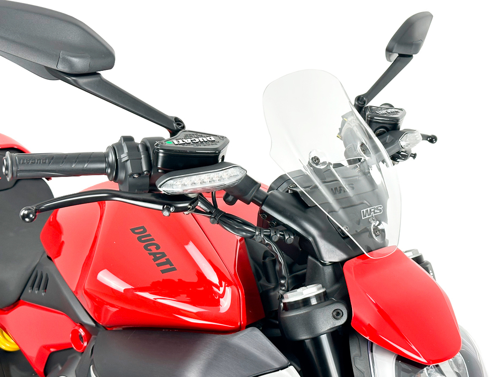 WRS Ветрове стекло Sport Ducati Diavel V4 прозрачное DU030T