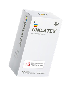Ароматизированные презервативы Unilatex Multifrutis