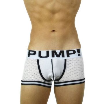Мужские трусы боксеры в сетку Pump Touchdown Boxer White PM4-M214