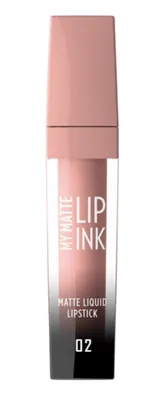 Жидкая матовая помада Golden Rose My Matte Lip Ink тон 02 Кремово-бежевый