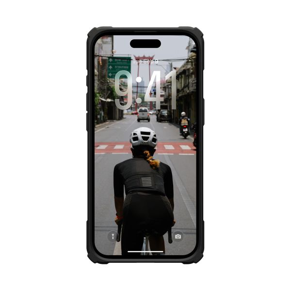 Чехол Uag Plasma XTE Case для iPhone Air, Черный/Серебро | Black/Silver