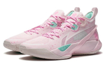 LiNing Li Ning Sonic Speed 10 V1 Cherry Blossom Shock Absorption Anti-slip Wear Help Basketball Shoes Primrose Powder