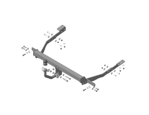 Фаркоп Motodor для Peugeot Partner, Citroen Berlingo 2008-2022 (оцинк. Шар)(паспорт и сертификат в комплекте)(без электрики) 91601-A