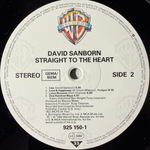 David Sanborn - Straight To The Heart (Германия 1984г.)