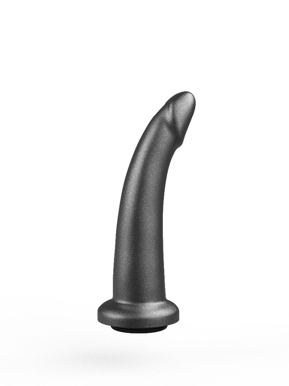 Насадка для страпона LOVETOY PLATINUM BENT 2, чёрная