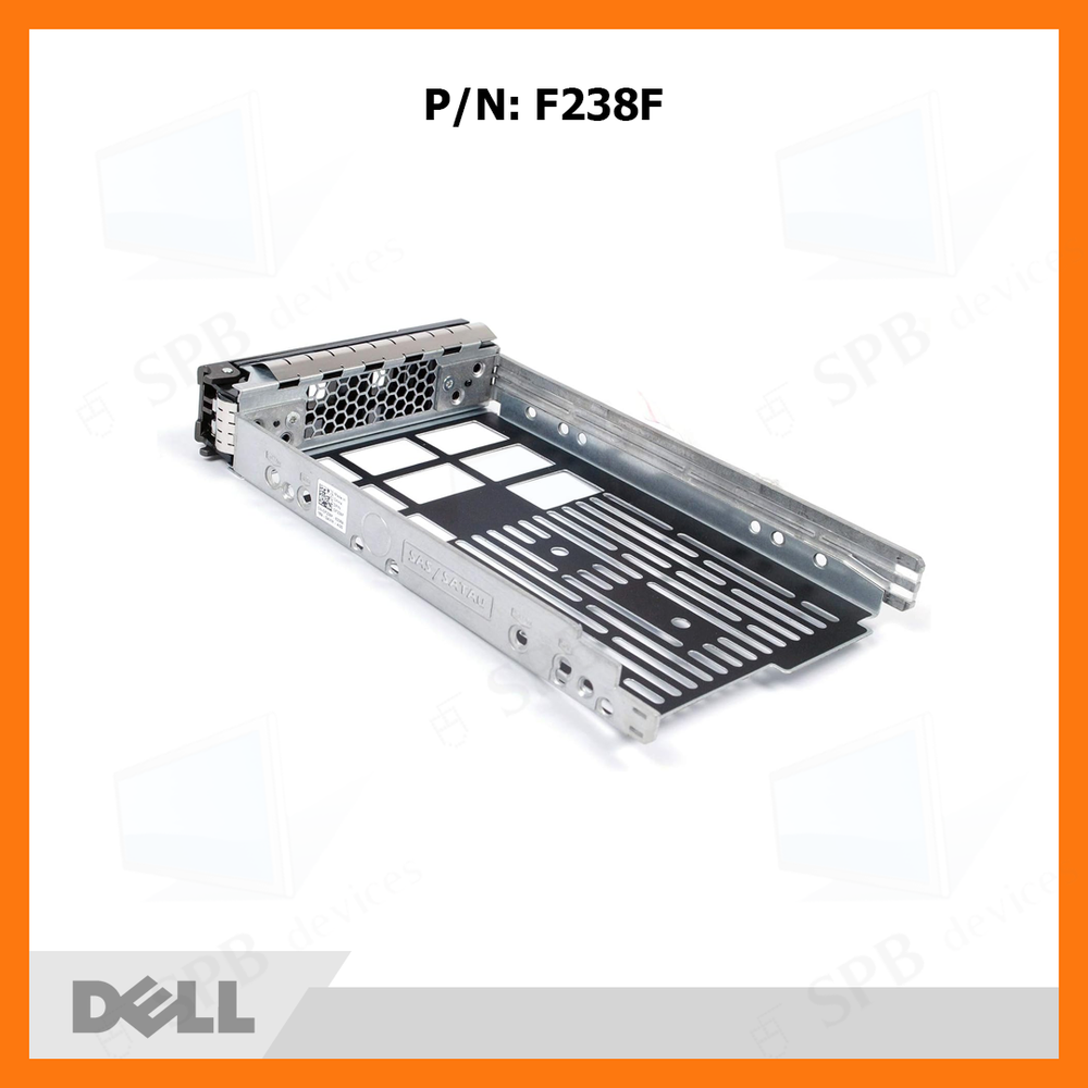Салазки DELL 3.5 SATA SAS Tray Caddy F238F , для серверов DELL PowerEdge R и Т серий , F238F, 0F238F