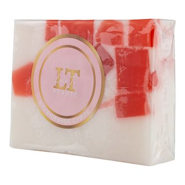 Мыло твердое ручной работы с добавлением эфирных масел ''Клубничное суфле'' La and Te beaute LT-6228