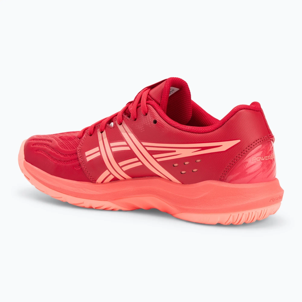Кроссовки волейбольные ASICS Powerbreak FF speed red/ sun coral