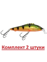 Воблер Минноу ЕРШ SR 75mm, цвет 124, 2 штуки