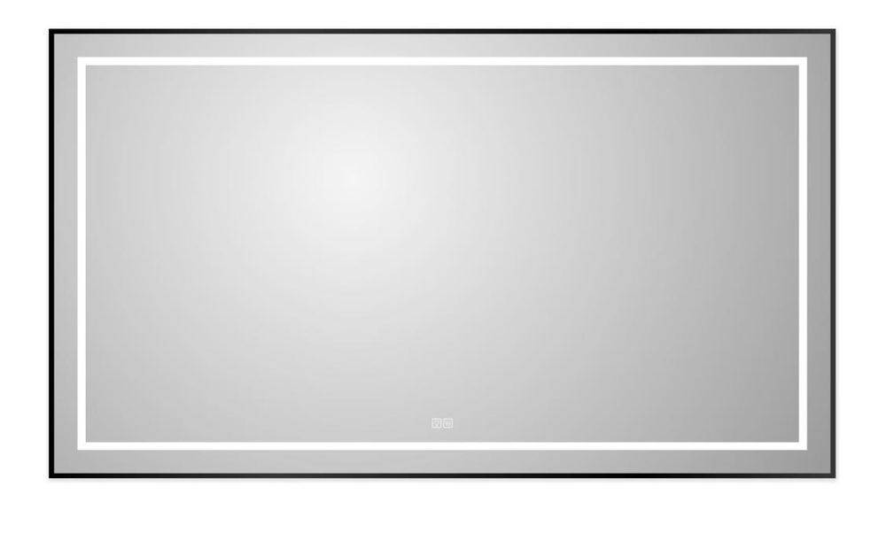 Зеркало BelBagno SPC-KRAFT-1400-800-LED-TCH-WARM-NERO