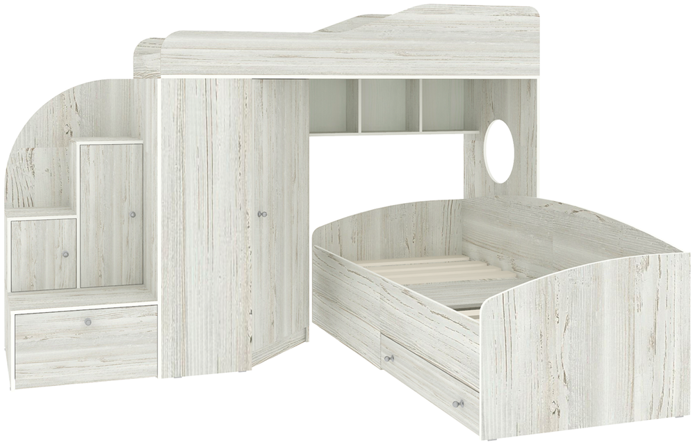 Кровать-чердак КарИВи Кадет 2 Винтерберг Винтерберг