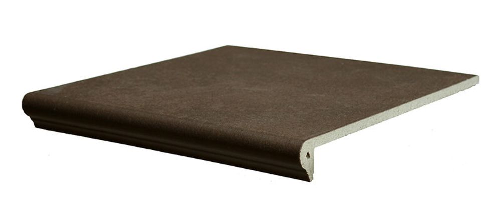 Interbau - Alpen, Engadin/Бурый песок 310x325x9, цвет 045 - Клинкерная ступень - флорентинер