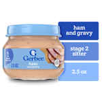 Gerber, 2nd Foods®, добавка с ветчиной и подливой, 71 г (2,5 унции)