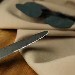 Нож столовый 24,5 см матовый с золотом Lord Vintage Style P.L. Proff Cuisine [12]