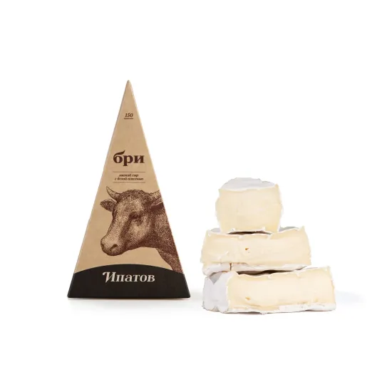 Мягкий сыр с белой плесенью "Бри"