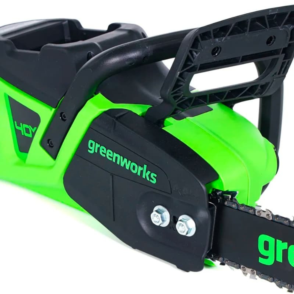 Цепная пила аккумуляторная Greenworks Арт. 2008807, 40V, 40 см, 2000 Вт, бесщеточная