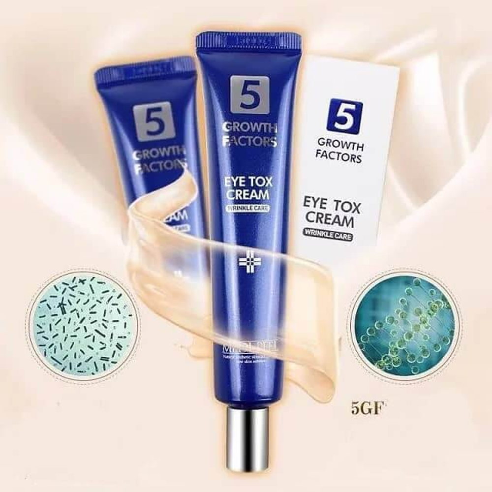 Омолаживающий лифтинг крем с пептидами для век MEDI-PEEL 5 Growth Factors Eye Tox Cream 40 мл.