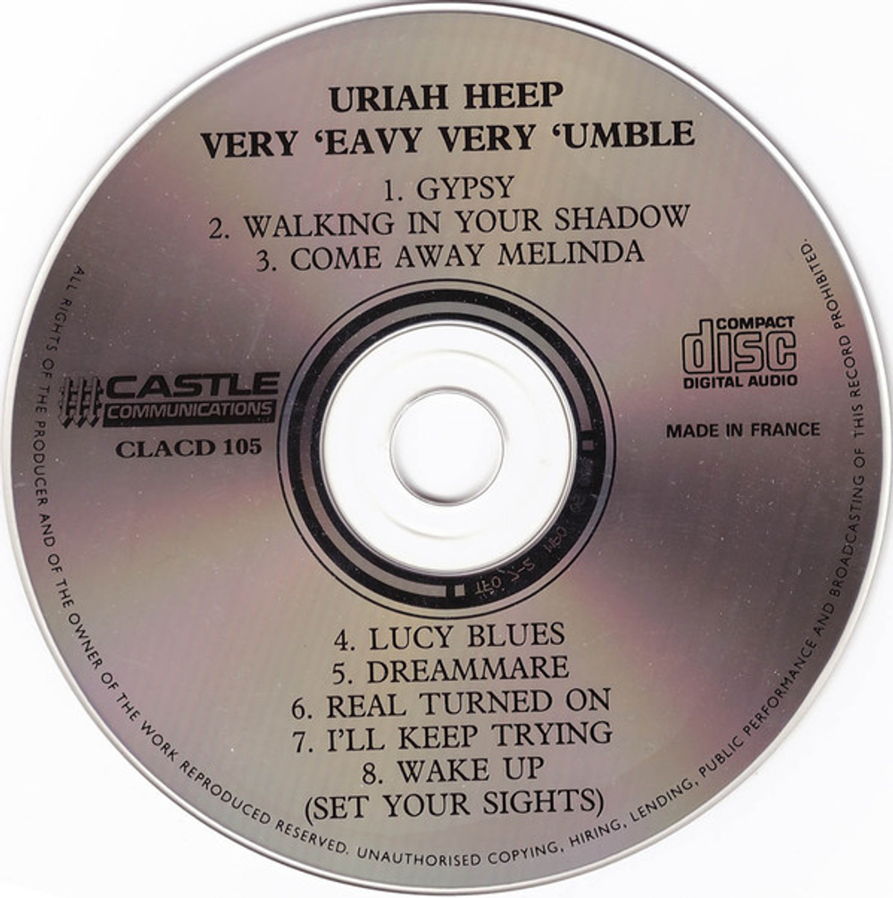 Uriah Heep / ...Very 'Eavy ...Very 'Umble (CD)