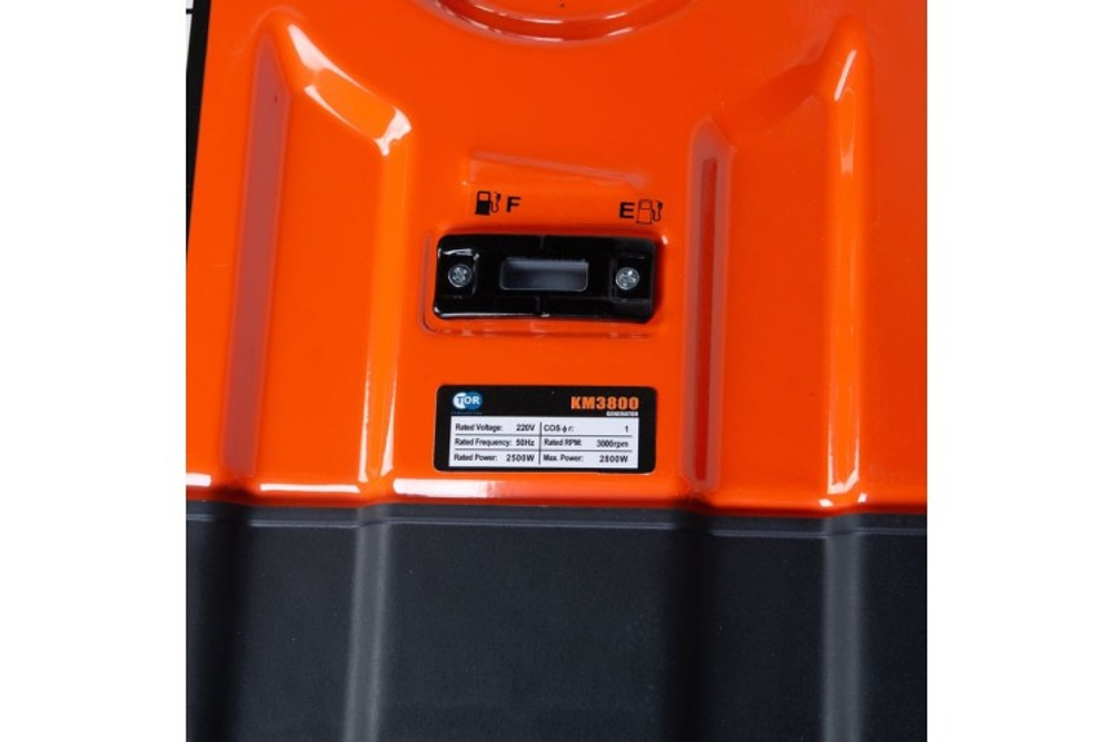 Генератор бензиновый TOR KM3800H с колесами 1018114