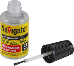 Флюс Navigator 93 262 NEM-Fl01-F22 (паяльная кислота, 22 мл)