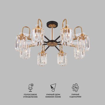 70090/8 / потолочный светильник / черный Smart