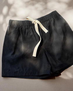 ZARA HOME ОДНОТОННЫЕ ПЛАВКИ-БЕРМУДЫ, СЕРЫЙ