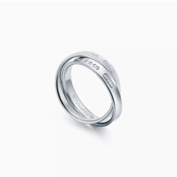 Кольцо из серебра 925 , в виде переплетающихся колец Tiffany, Тиффани. Эксклюзив 💝