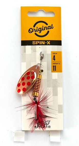 Блесна вращ. Lucky John SPIN X ROUND 04 11,0г CR