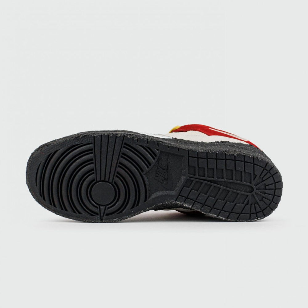 кроссовки Nike x CPFM Dunk Red / Yellow