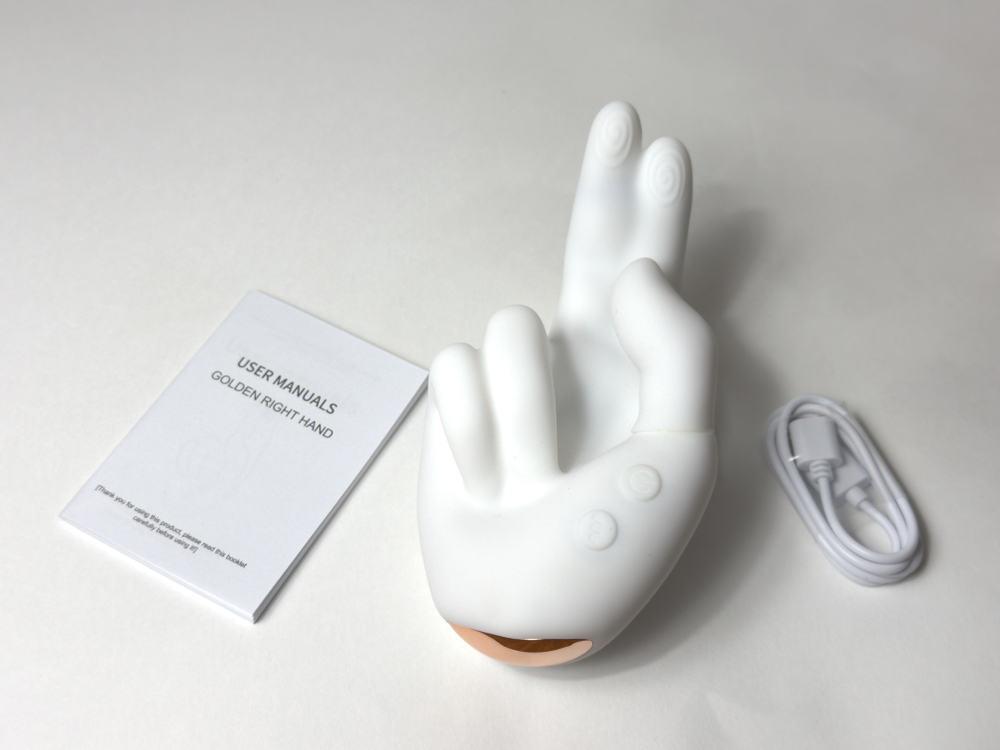 Вибратор-рука с функцией вейв-стимуляции точки G