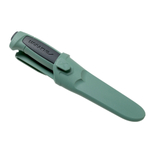 Нож Morakniv Basic 546 нержавеющая сталь, пласт. ручка (зеленая) серая. вставка
