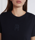 футболка th applique Tommy Hilfiger - темно-синий(WW0WW37184)