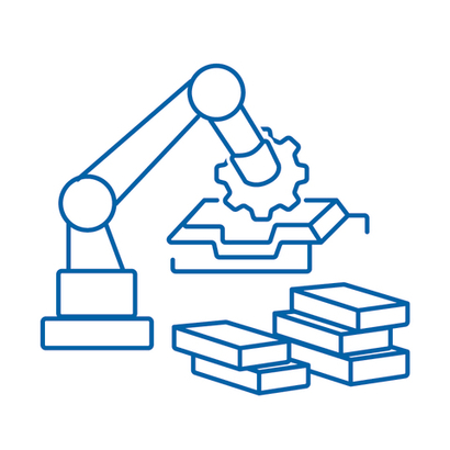 - Автоматизация литья металлов и пластика