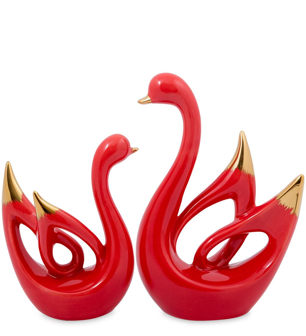 OS-189/3 Декоративная статуэтка «Лебедь»