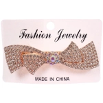 Заколка - автомат металлическая на блистере «KLEVER», филадельфия, цвет как на фото, 8*3см ( хедр Кокетка)