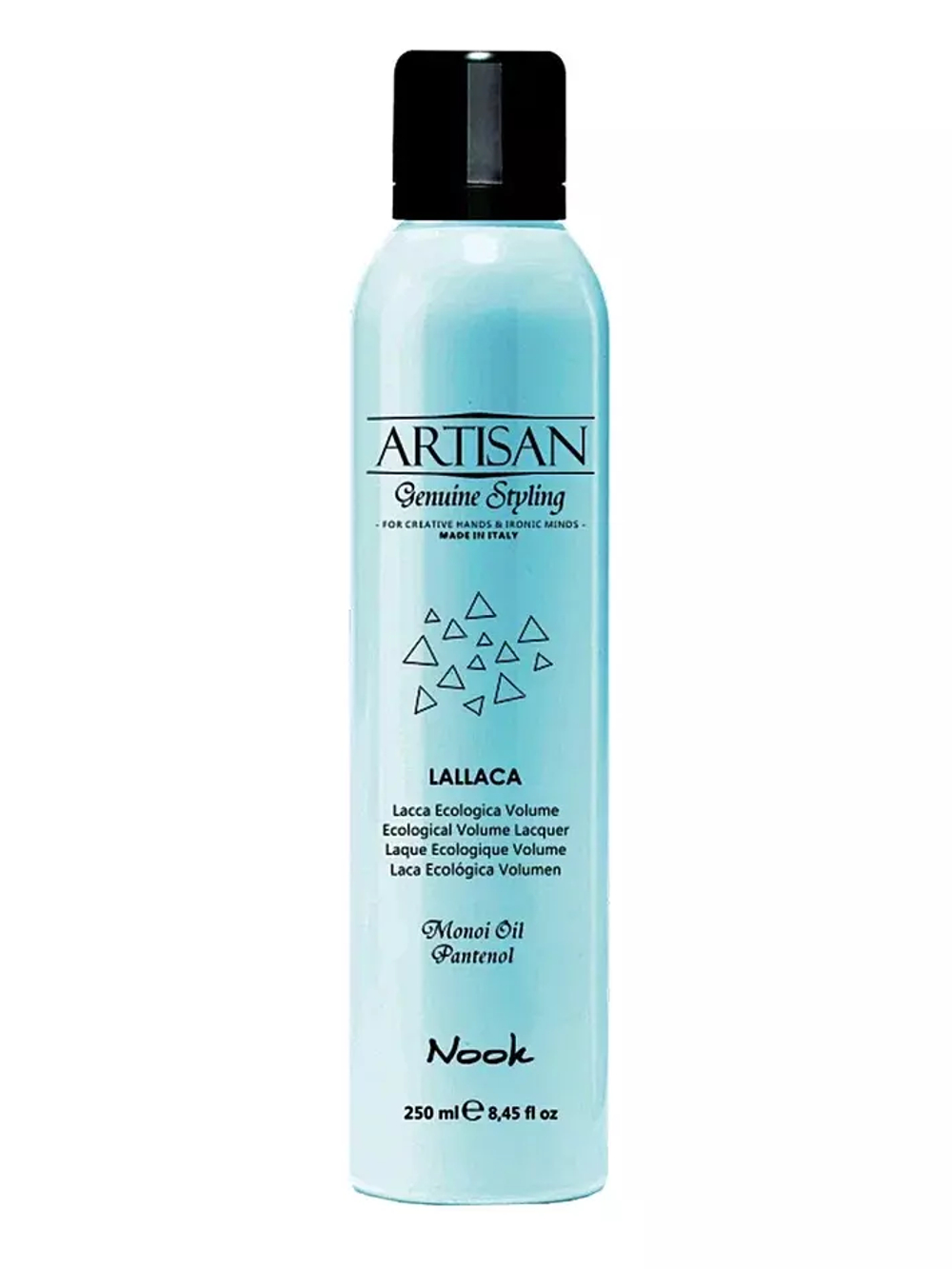 NOOK Эко-лак для фиксации волос - Lallaca Ecological Volume Spray, 250мл