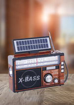 Радиоприемник с MP3 плеером+Solar panel Waxiba XB-995U-S-L