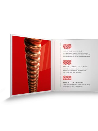Струны для акустической гитары 13-56 D'Addario XS XSAPB1356