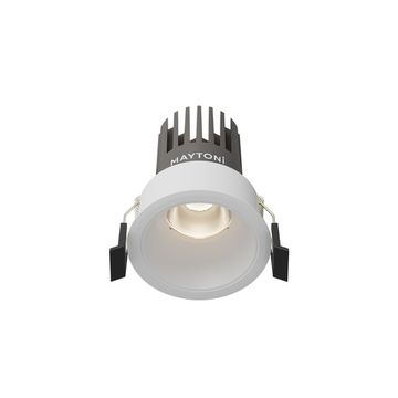 Встраиваемый светильник 9W 4000К DL123-10W-4K-W белый Dip Hight Maytoni