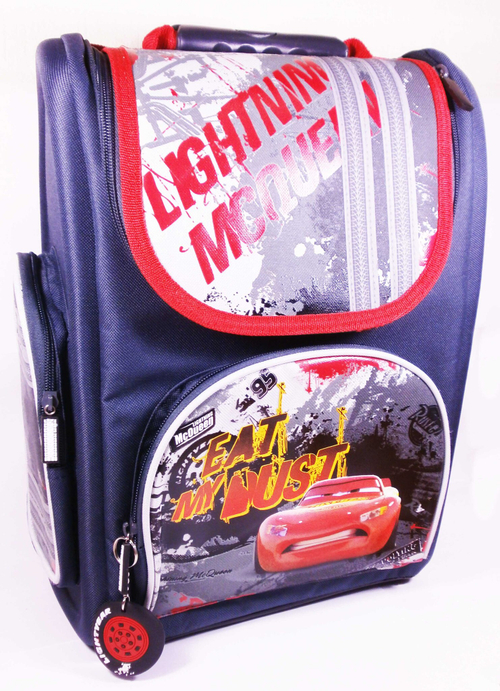 Рюкзак ортопедический черный Cars