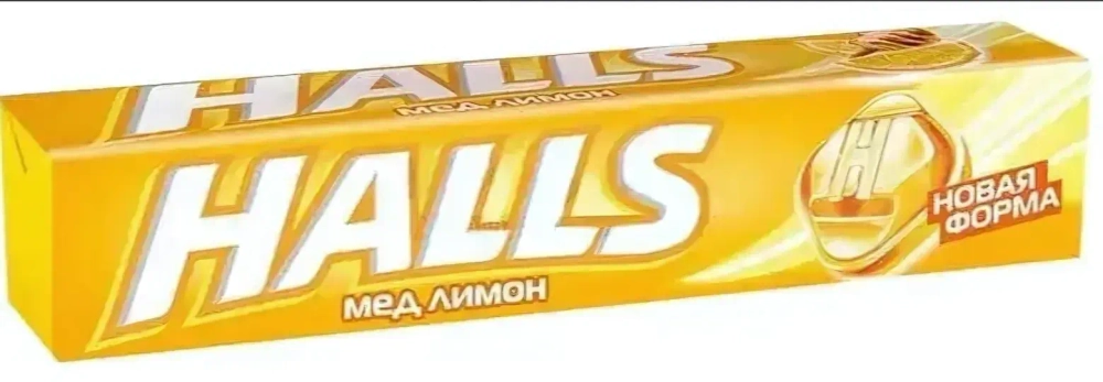 6 Кондитер.издел. БАД Леденцы Холлс 25г*30*12 мед и лимон