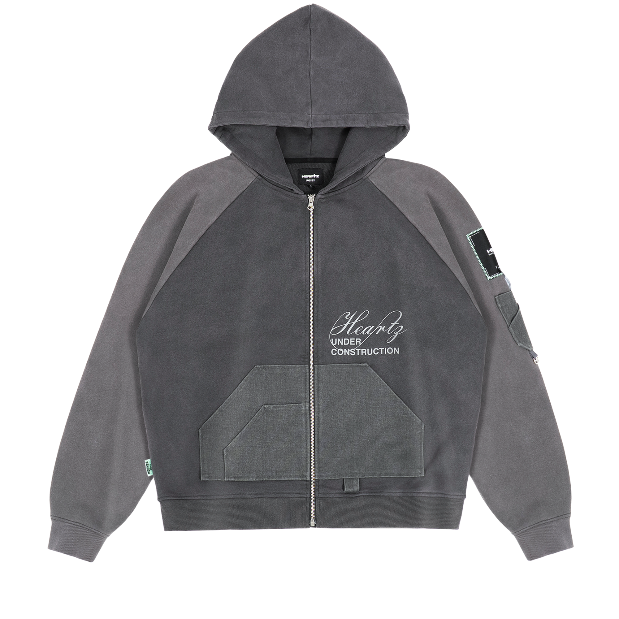 «Construction Site» Zip-Hoodie