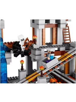 Конструктор Minecraft Майнкрафт Шахта 922 детали